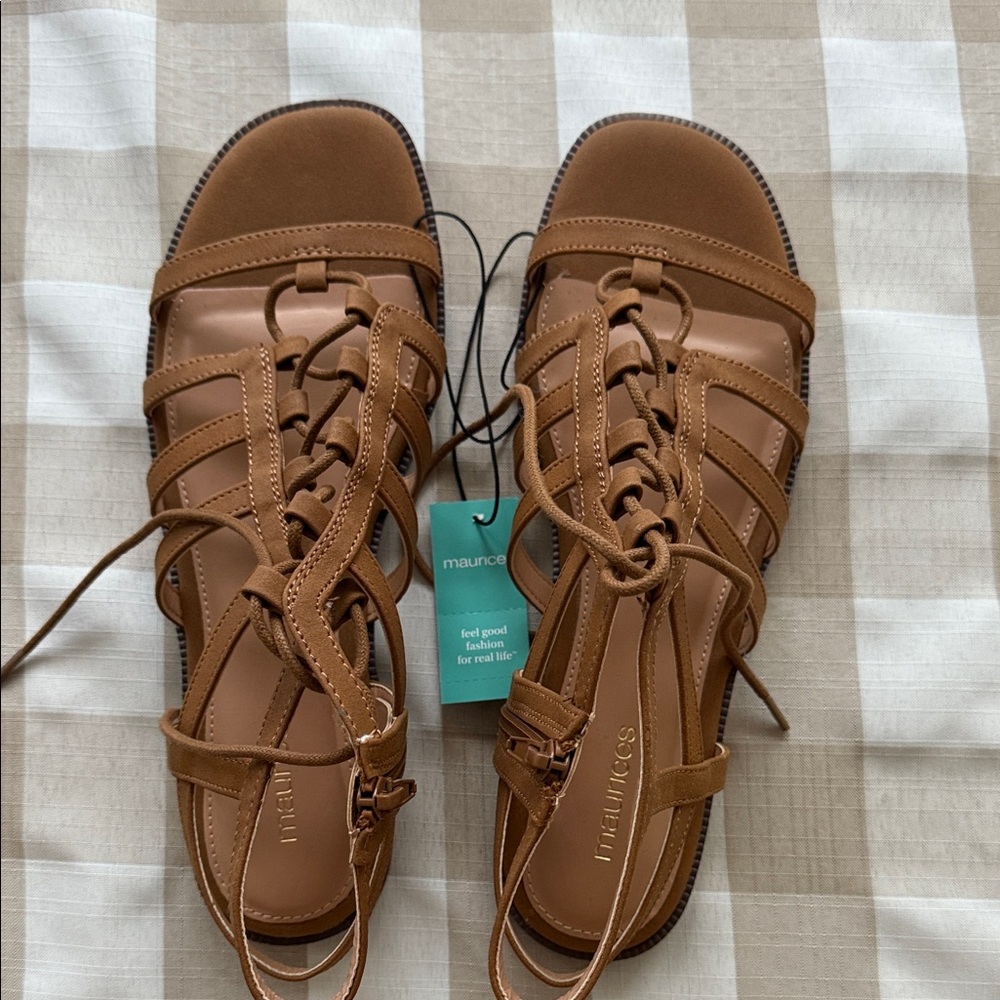 Maurices Tan Strappy Sandals for Women